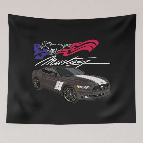 Item preview, Ford Mustang Muscle Car Black  designed and sold by viralstudio.
