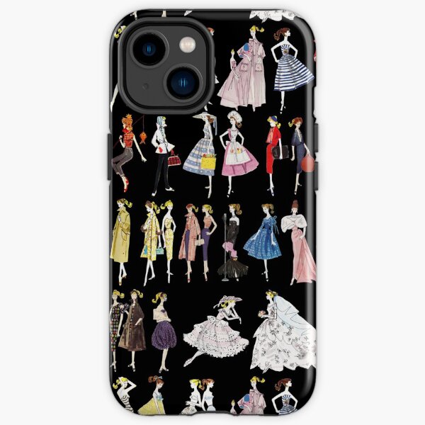 Vintage Barbie Booklet Art iPhone Tough Case
