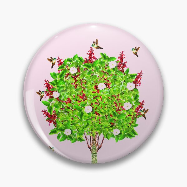 Item preview, Tree and Hummingbirds designed and sold by KC Morcom.