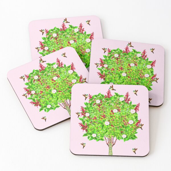 Item preview, Tree and Hummingbirds designed and sold by KC Morcom.