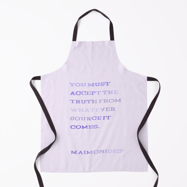 Item preview, Maimonides Truth Quote designed and sold by KennyLucky.
