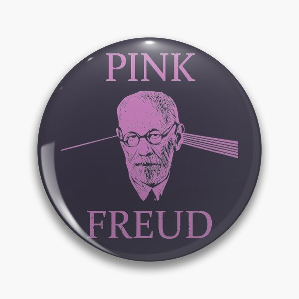 Item preview, Pink Freud - Distressed Look designed and sold by risible.