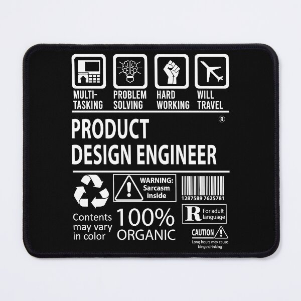 Item preview, Product Design Engineer T Shirt - MultiTasking Certified Job Gift Item Tee designed and sold by killingworthhi.