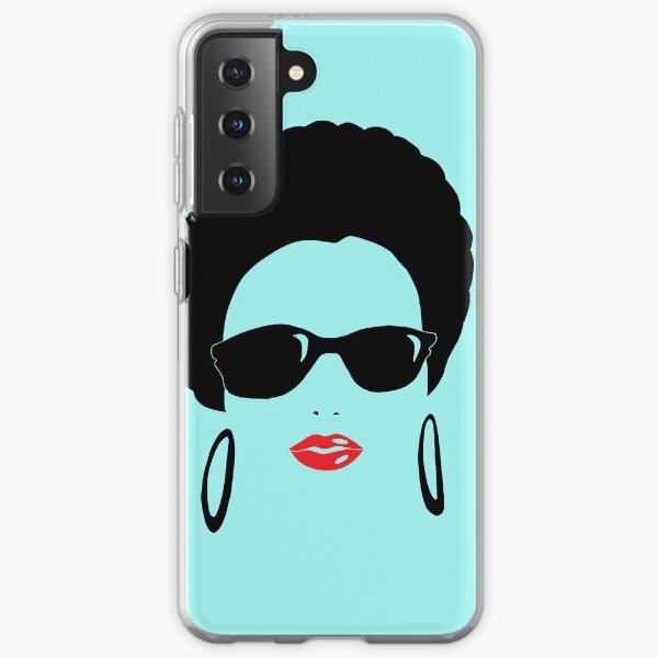 Afro chic with round earrings Samsung Galaxy Soft Case