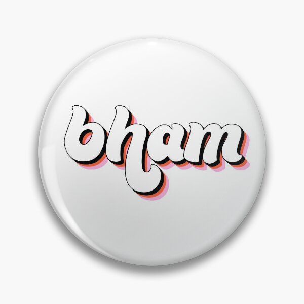 Item preview, Birmingham Alabama Retro Pink Sticker designed and sold by AllVibesWelcome.