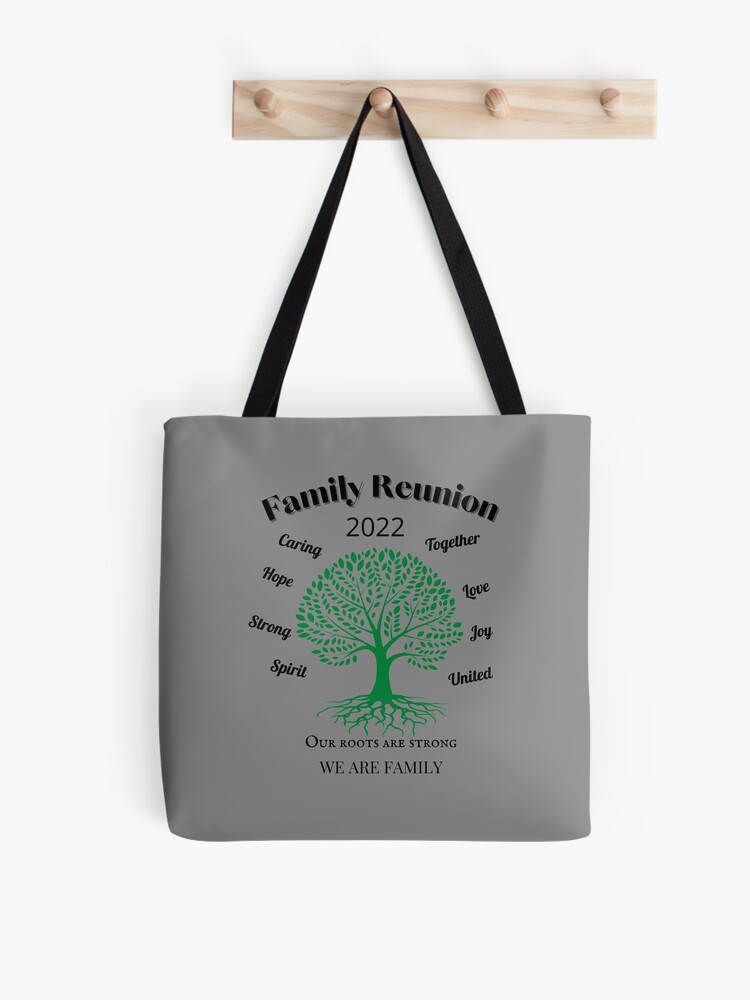 Family reunion deals totes