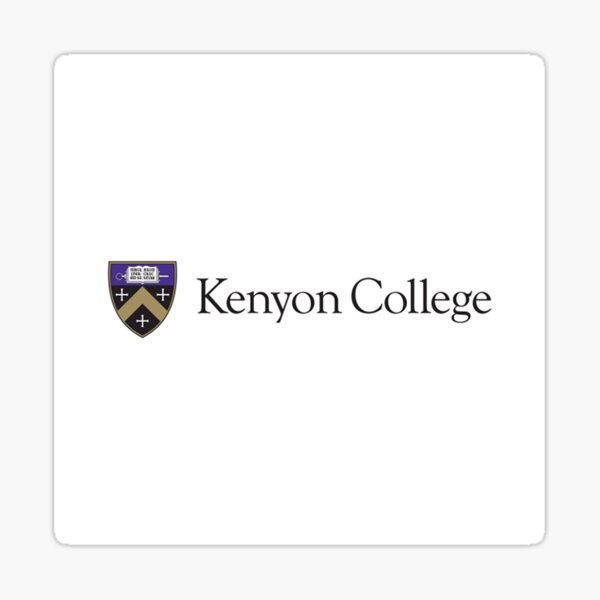 "Kenyon College" Sticker for Sale by dbowenge Redbubble