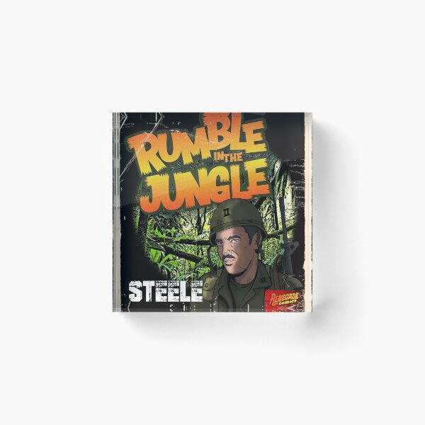 Item preview, REDWOLF RUMBLE CHARACTER TEE- STEELE designed and sold by Redwolf77.