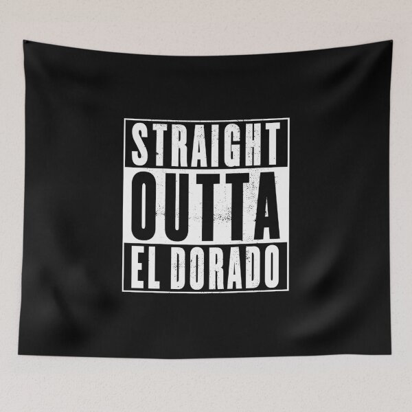 Item preview, Straight Outta El Dorado - Distressed Design designed and sold by risible.