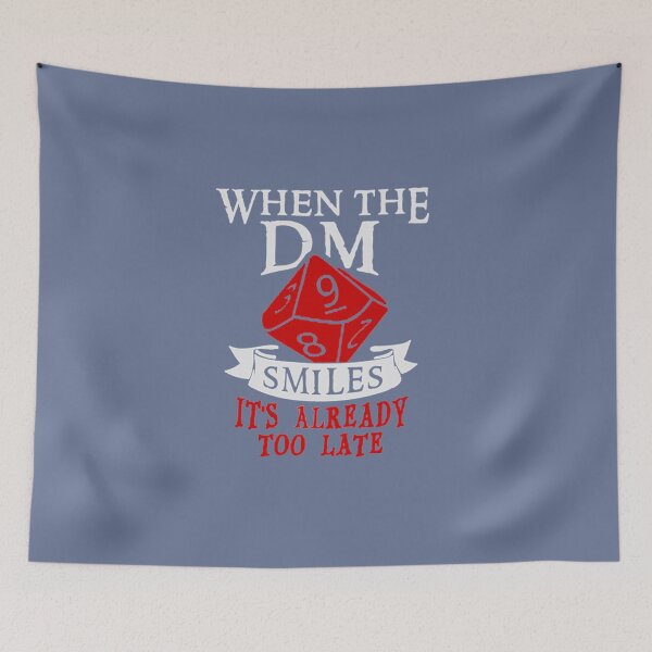 Item preview, when the DM smiles   designed and sold by JacobPotts.
