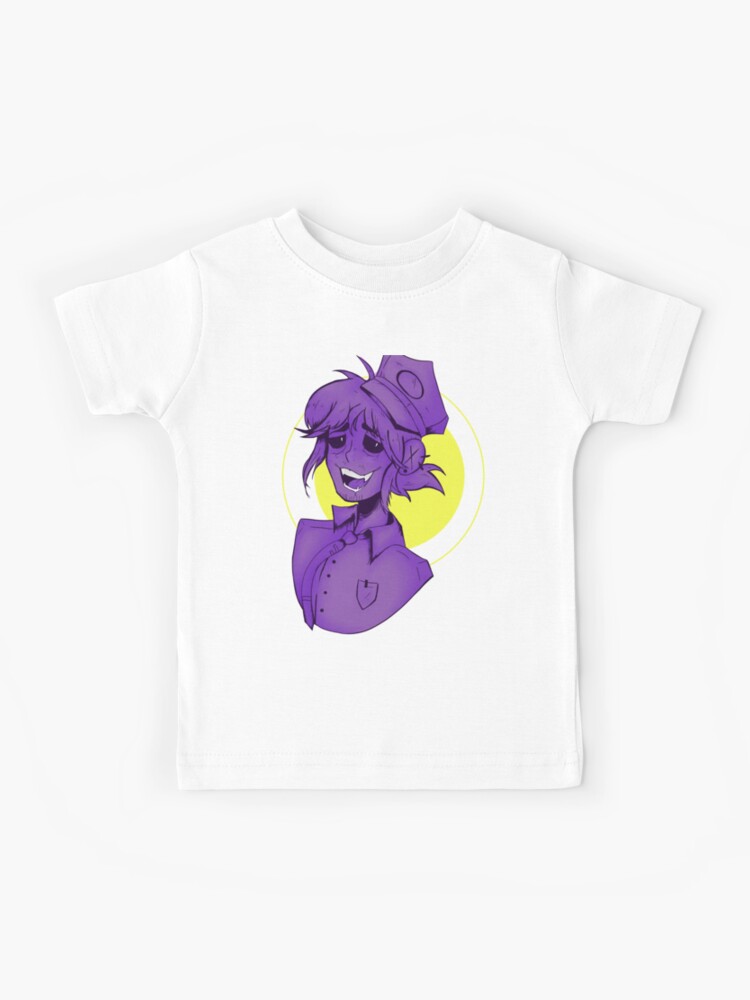 purple guy shirt