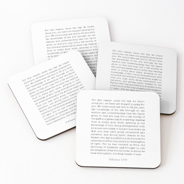 Item preview, Colossians 1:9-14 For this reason designed and sold by corbrand.