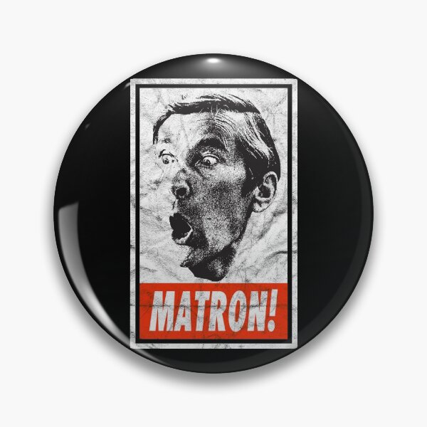Item preview, Matron! - Black Distressed Look designed and sold by risible.