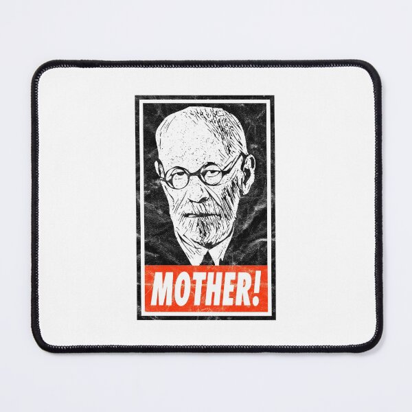 Item preview, Freud Mother! - White Distressed Look designed and sold by risible.