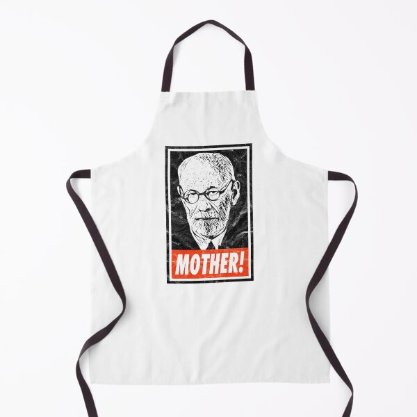 Item preview, Freud Mother! - White Distressed Look designed and sold by risible.