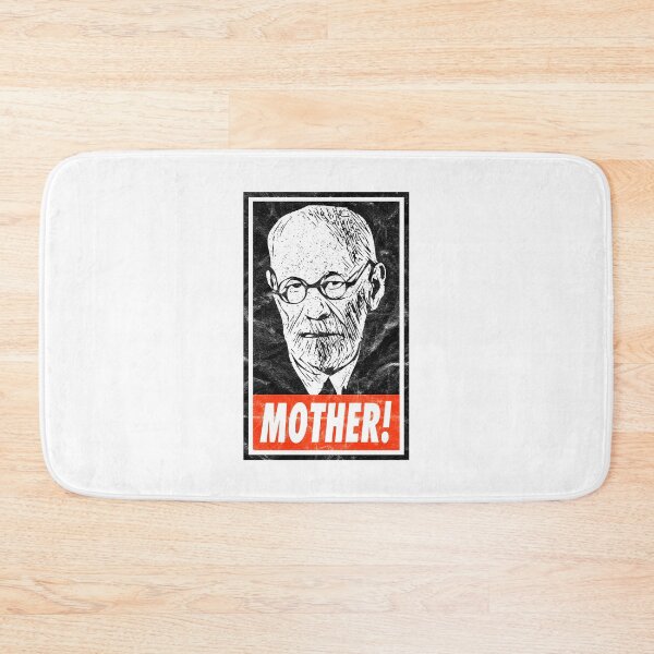 Item preview, Freud Mother! - White Distressed Look designed and sold by risible.