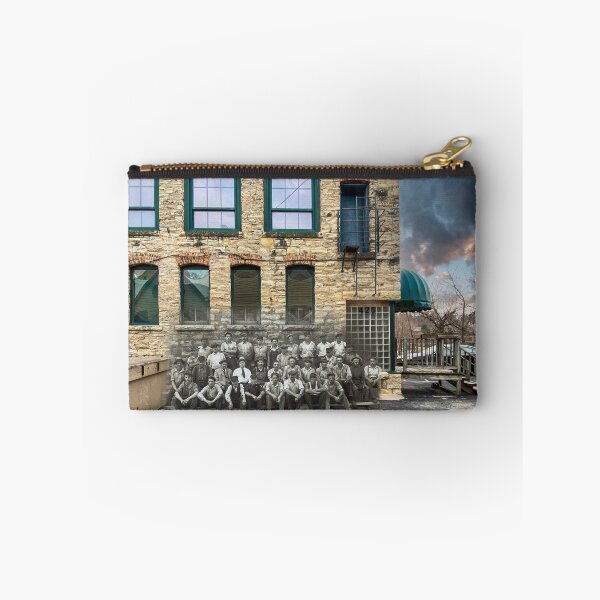 Item preview, Mashup Batavia, IL - Workers at the old Challenge windmill factory designed and sold by Shumway  Studio.