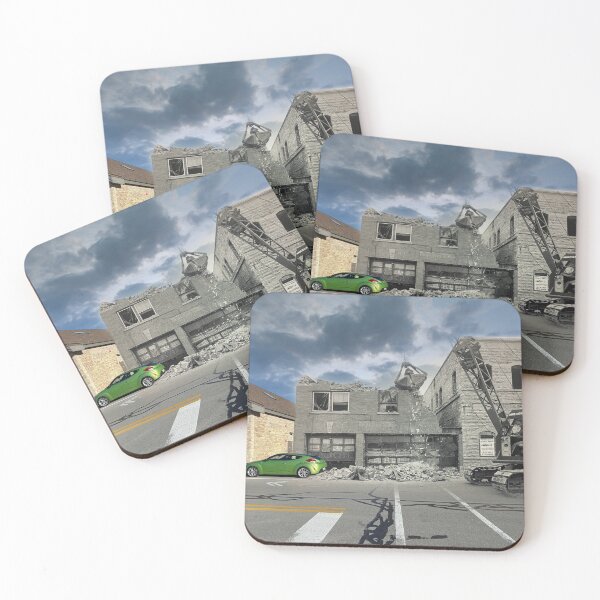 Item preview, Mashup Batavia, IL - firehouse demolition designed and sold by Shumway  Studio.