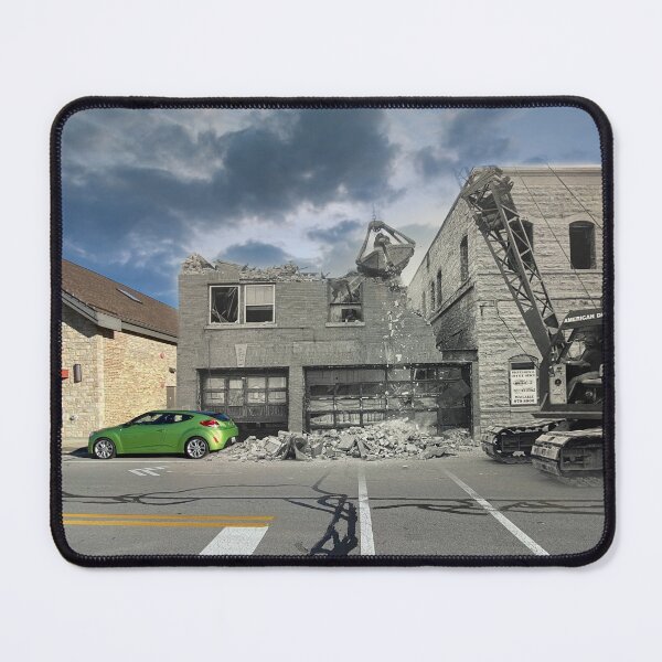 Item preview, Mashup Batavia, IL - firehouse demolition designed and sold by Shumway  Studio.