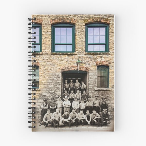 Item preview, Mashup Batavia, IL - Workers at the Challenge windmill factory 1938 designed and sold by Shumway  Studio.