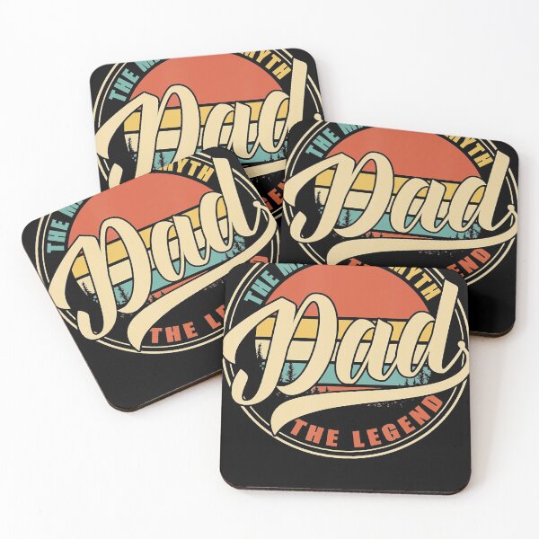 Item preview, Dad The Man The Myth The Legend Vintage Retro Fathers Day  designed and sold by SethFrancis37.