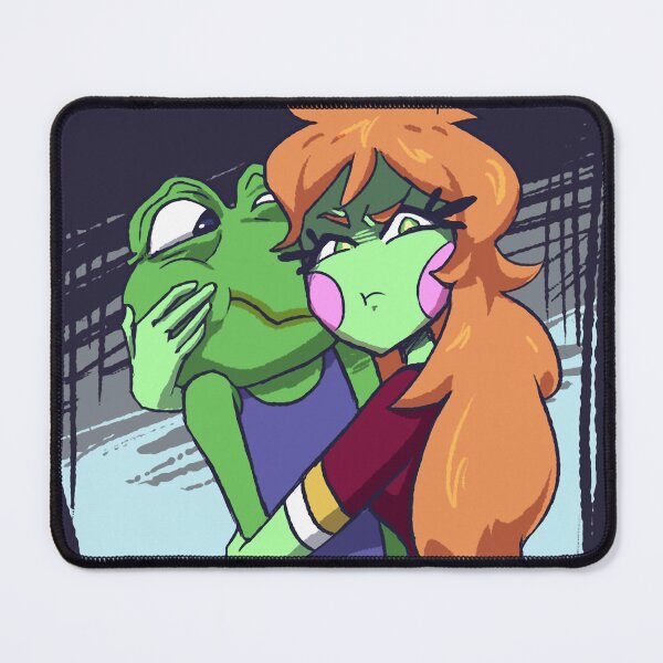 Item preview, PEPE the frog with it's GF designed and sold by VinBasis.