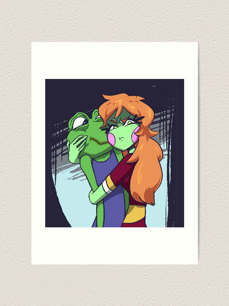 PEPE the frog with it's GF