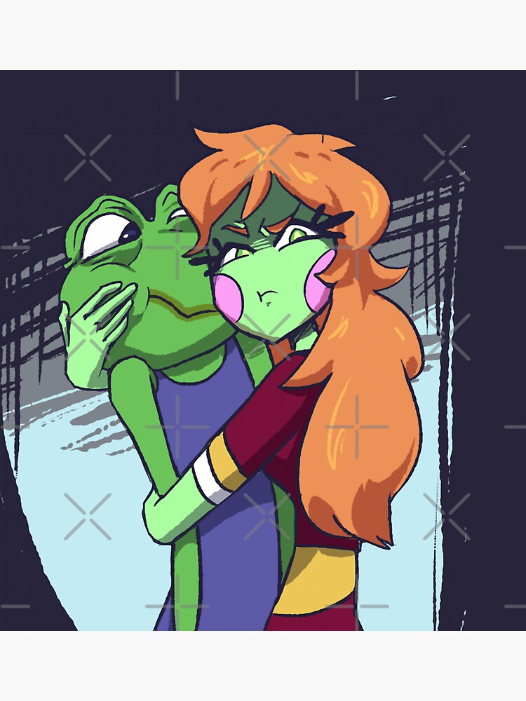 PEPE the frog with it's GF
