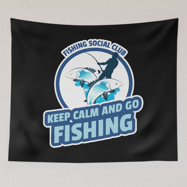 Item preview, Keep Calm And Go Fishing 24 designed and sold by LemmikkiBadley.