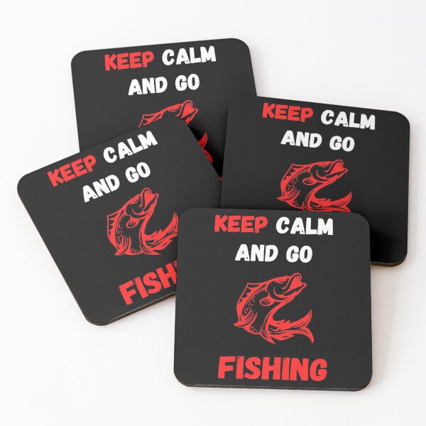 Item preview, keep calm and go fishing 28 designed and sold by MichaelZaloga.