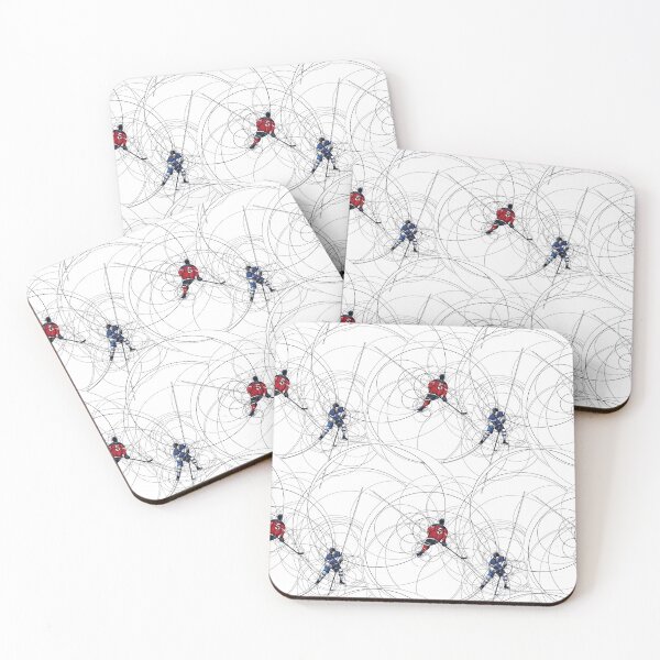 Item preview, Ice hockey players seamless  designed and sold by DarelliBeauty.