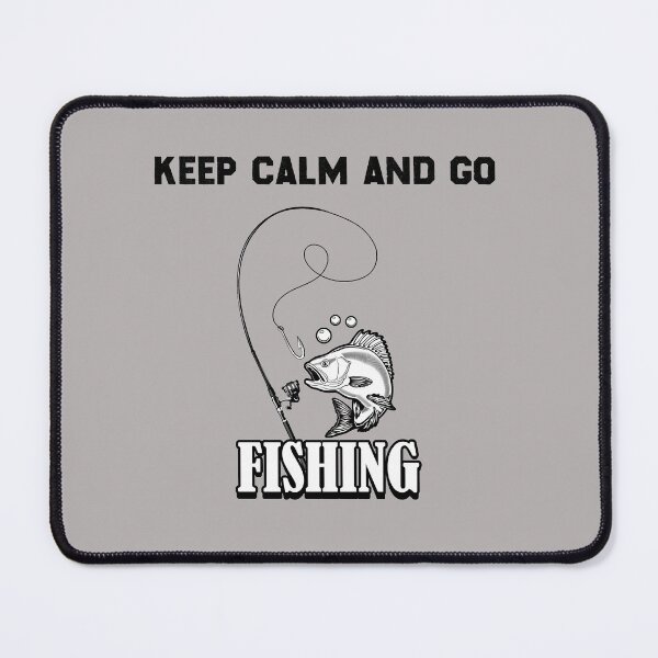 Item preview, Keep calm and go fishing 25 designed and sold by LemmikkiBadley.