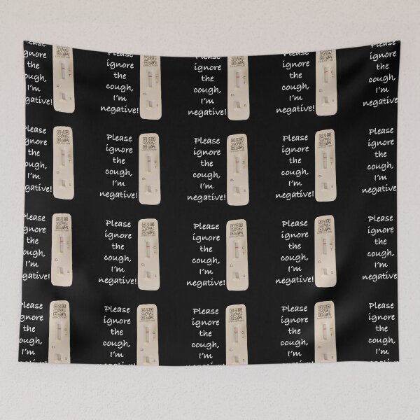 Item preview, Please ignore the cough I’m negative  designed and sold by Englishmistress.