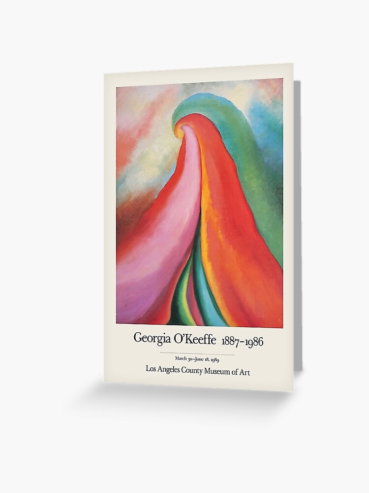 IA O'KEEFFE ポスター GEORGIA O'KEEFFE RARE 1988 LITHOGRAPH PRINT POSTER MORNING GLORY