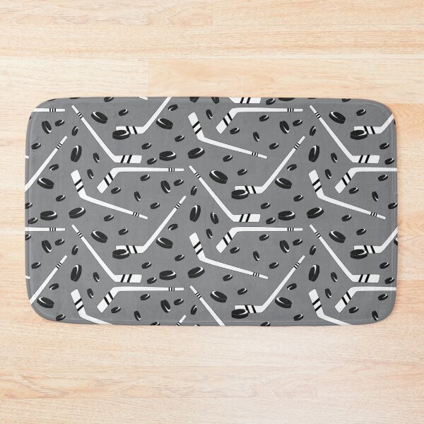 Item preview, Retro Ice Hockey On Grey designed and sold by DarelliBeauty.