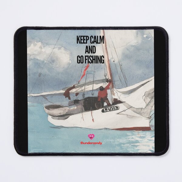 Item preview, Keep Calm And Go Fishing 26 designed and sold by LemmikkiBadley.