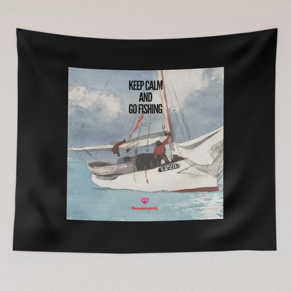 Item preview, Keep Calm And Go Fishing 26 designed and sold by LemmikkiBadley.