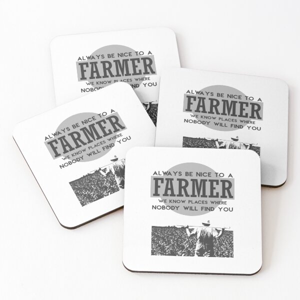 Item preview, Always Be Nice To A Farmer  designed and sold by aryagiri.