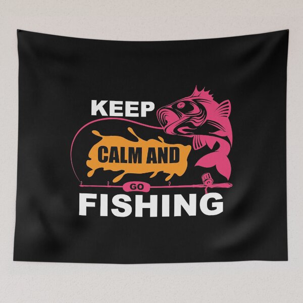 Item preview, Keep Calm And Go Fishing 31 designed and sold by MichaelZaloga.