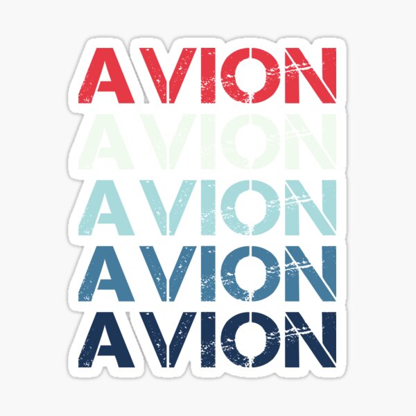 Sticker Avion passager - Sticker A moi Etiquette & Autocollant