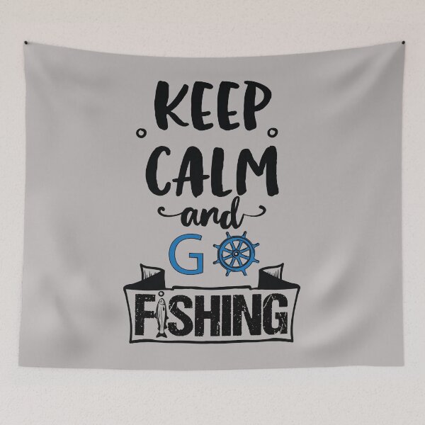 Item preview, Keep Calm And Go Fishing 33 designed and sold by LemmikkiBadley.