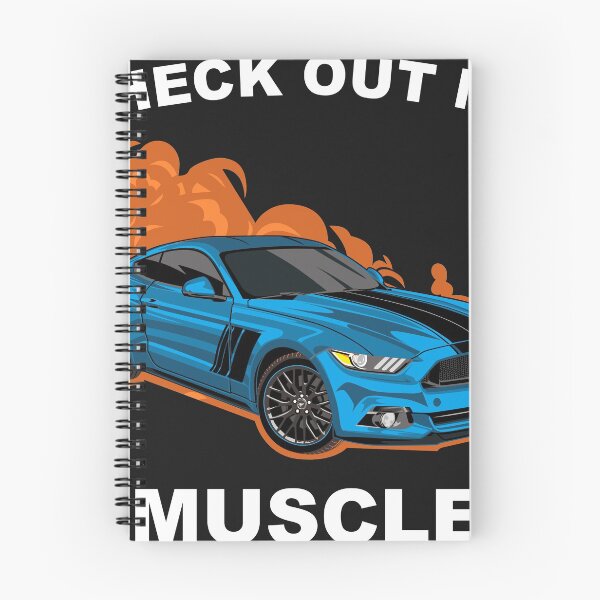 Item preview, Check out my Muscle Car Ford Mustang Blue  designed and sold by viralstudio.