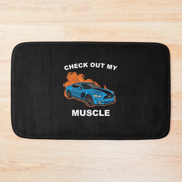 Item preview, Check out my Muscle Car Ford Mustang Blue  designed and sold by viralstudio.