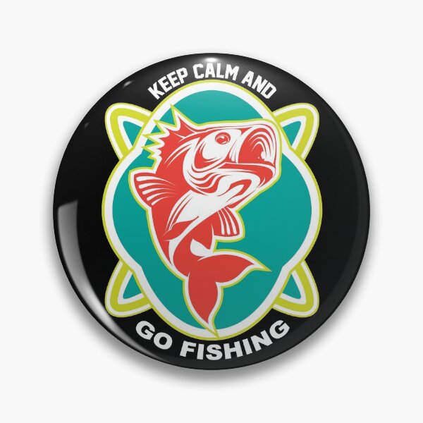 Item preview, Keep Calm and Go Fishing 32 designed and sold by MichaelZaloga.