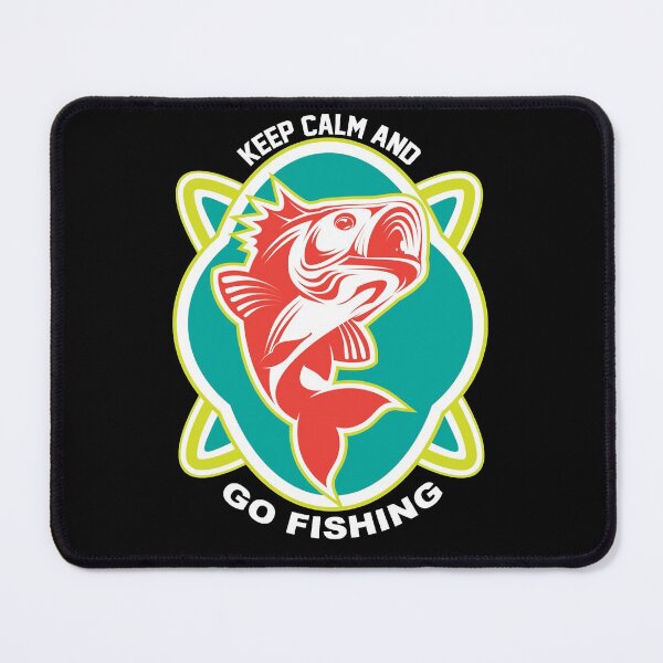 Item preview, Keep Calm and Go Fishing 32 designed and sold by MichaelZaloga.