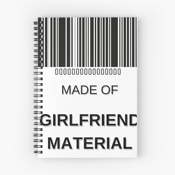 Item preview, Made Of Girlfriend Material- Funny Barcode unique designed and sold by MAEffects.