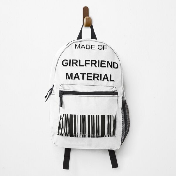 Item preview, Made Of Girlfriend Material- Funny Barcode unique designed and sold by MAEffects.