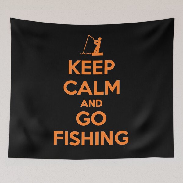 Item preview, Keep Calm And Go Fishing 34 designed and sold by LemmikkiBadley.