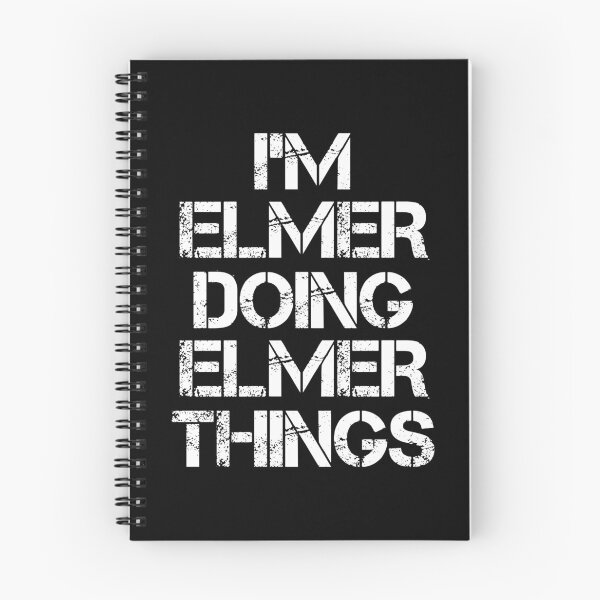 Item preview, Elmer Name T Shirt - I'm Elmer Doing Elmer Things Name Gift Item Tee designed and sold by chezeva.