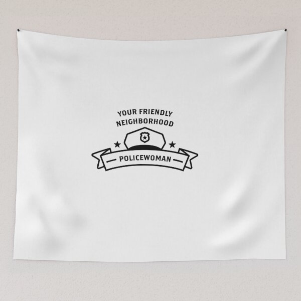 Item preview, Your Friendly Neighborhood Policewoman designed and sold by ArteSilenziosa.